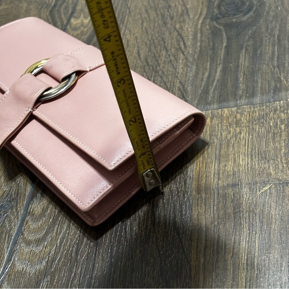 CARTIER Trinity Leather Bifold Long Wallet Rose pink Ladies - Picture 4 of 16